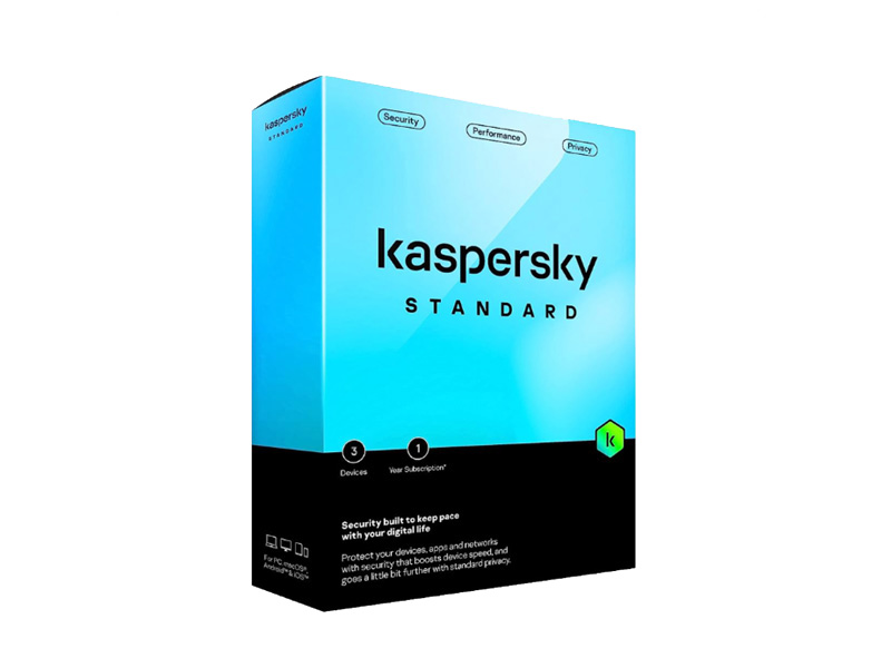 Phần mềm Kaspersky Standard 3 máy tính