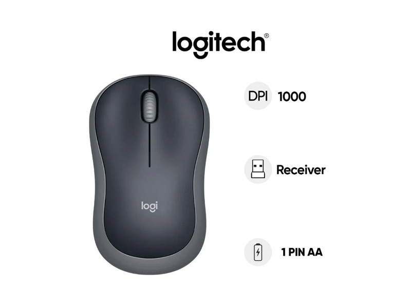 Chuột máy tính không dây Logitech B175