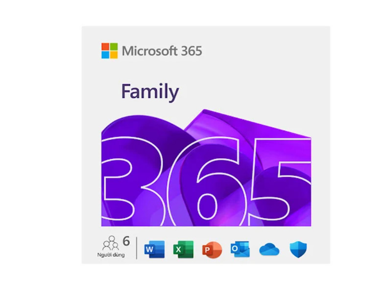Phần mềm 365 Family Subscr PK Lic 1YR Online APAC EM ESD